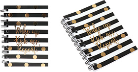 Notes CREATIVE A6 spiralni B&W 529342 P96 NETTO