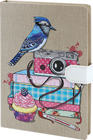 Notes CREATIVE sa magnetnim zatvaranjem 13,5x19 cm P48 NETTO