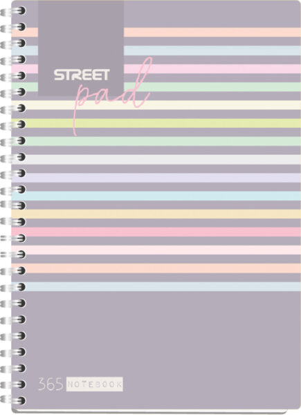 239014-EC Blok kolegij A4/K STREET PAD STRIPES 100L 67150 P15