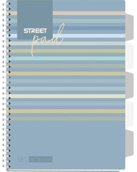 239017-EC Blok kolegij A4/D STREET PAD LINES 100L sa pregradama 67137 P15