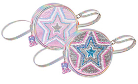 242930-EC Torbica na rame okrugla TIGER FAMILY Fun Time Fantasy P24