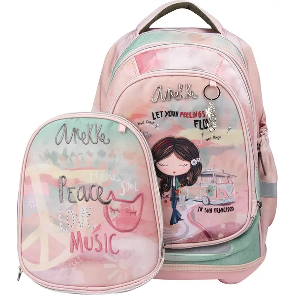 245563-EC Ruksak ergonomski sa 2 lica ANEKKE Peace&Love P6