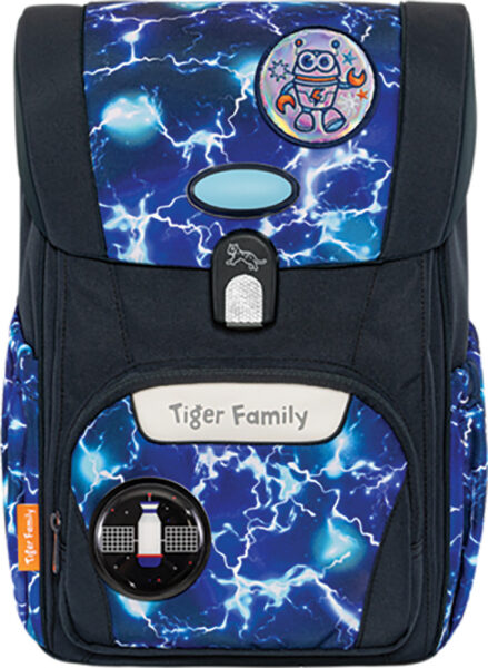 Prvoškolska torba Jump Lightning Strike (Go Green) Tiger Family Netto