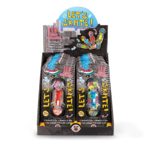 246430-EC Skateboard za prste LED, sort P12/96