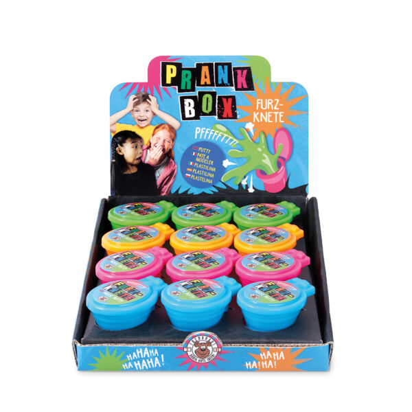 Slime ljigavac sa zvučnim efektom PRANK BOX 35g, sort P12/144 NETTO