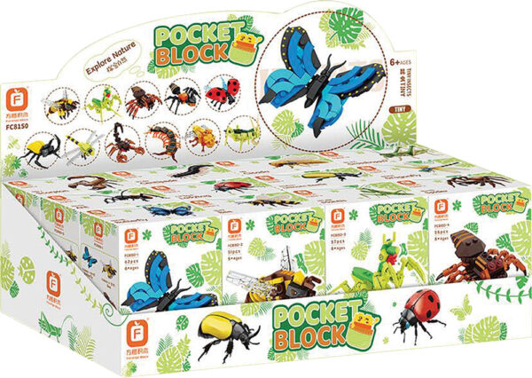 Igra mini kockice insekti P12/192