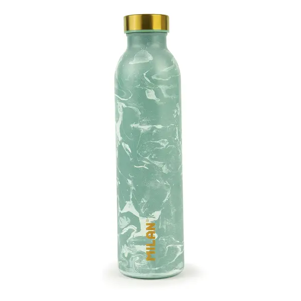246496-EC Boca za vodu MILAN LAVA 591ml, isotermalna, nehrđajući čelik, zelena P12