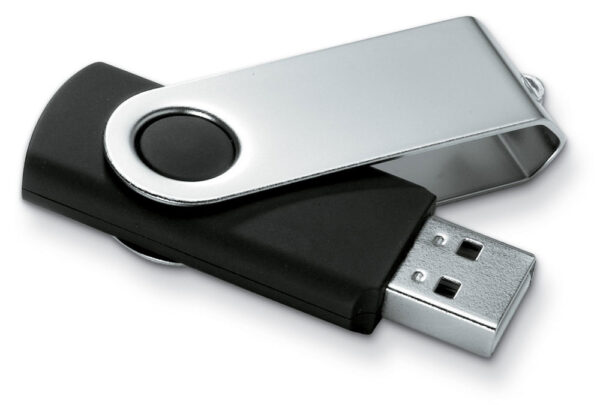 226823-EC Memori stick USB 8GB Twister crni, kartonska kutijica P1/100