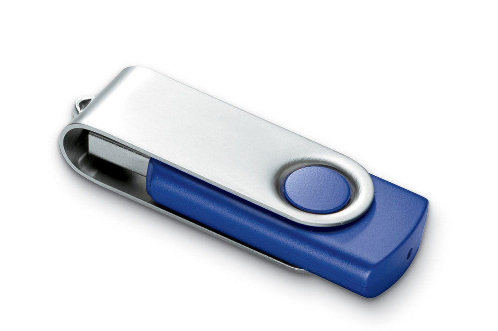 229401-EC Memori stick USB 4GB Twister plavi, kartonska kutijica P1/100