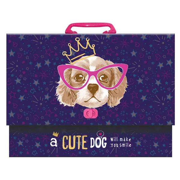 238665-EC Torba aktovka STREET Dog 33x24x5cm P12 NETTO