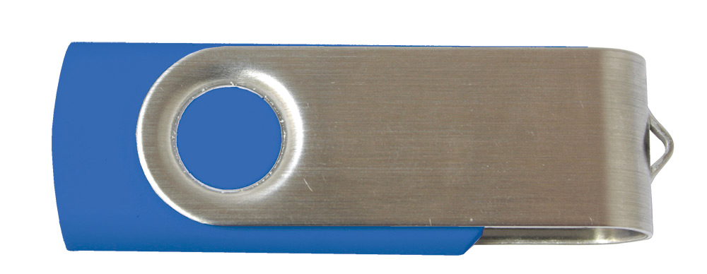 239343-EC Memori stick USB 32GB Twister  royal plavi u kartonskoj kutijici