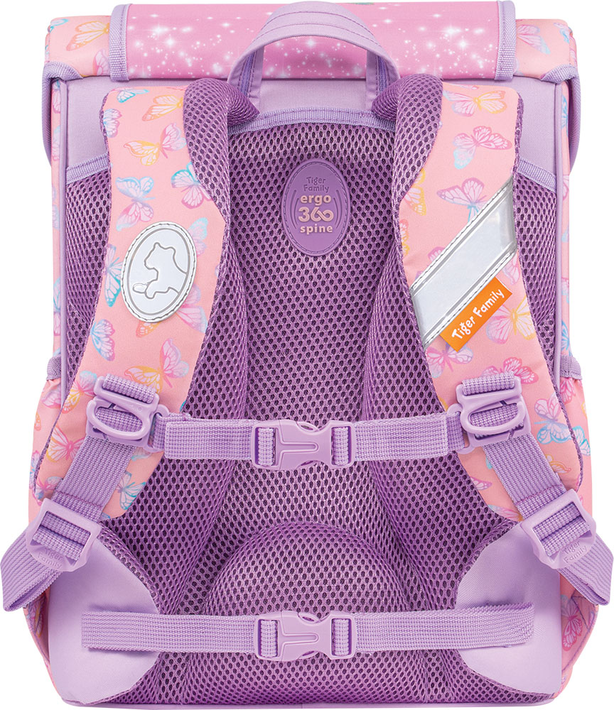 241160-EC Torba prv.anat. TIGER FAMILY Joy Butterflies and Rainbows P4 NETTO