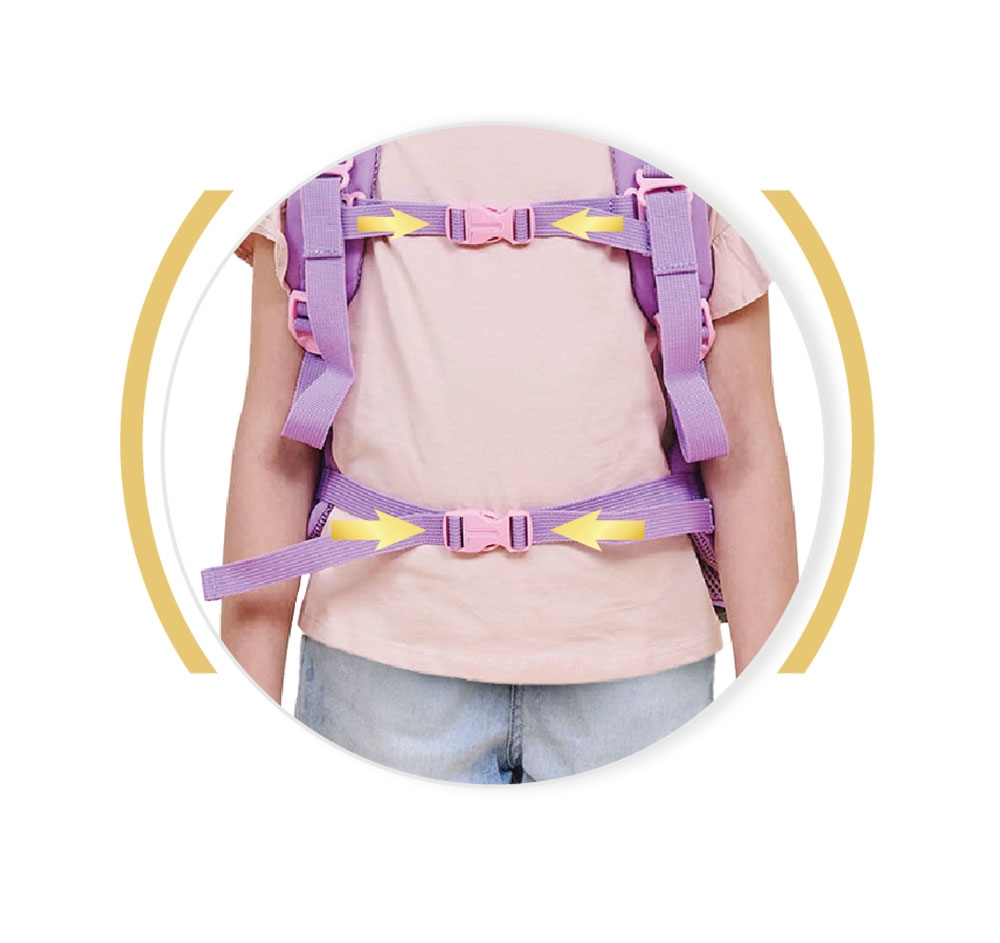 241160-EC Torba prv.anat. TIGER FAMILY Joy Butterflies and Rainbows P4 NETTO