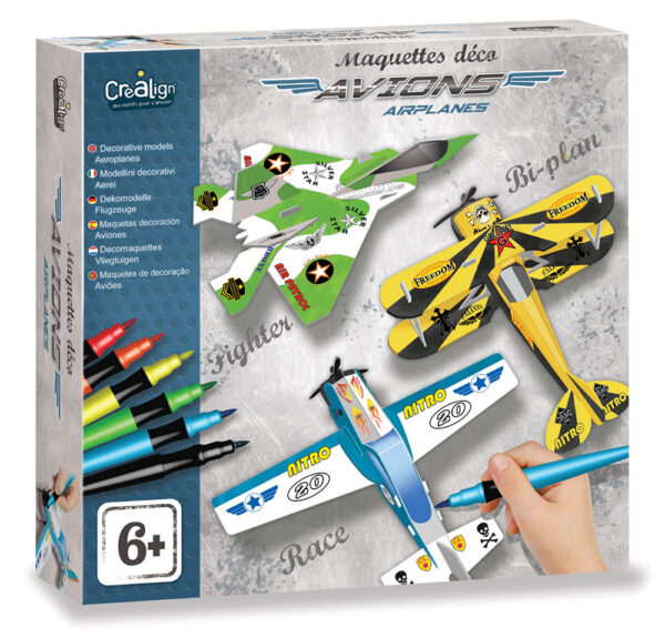 Kreativni set 3D maketa CREALIGN Avioni P5 NETTO