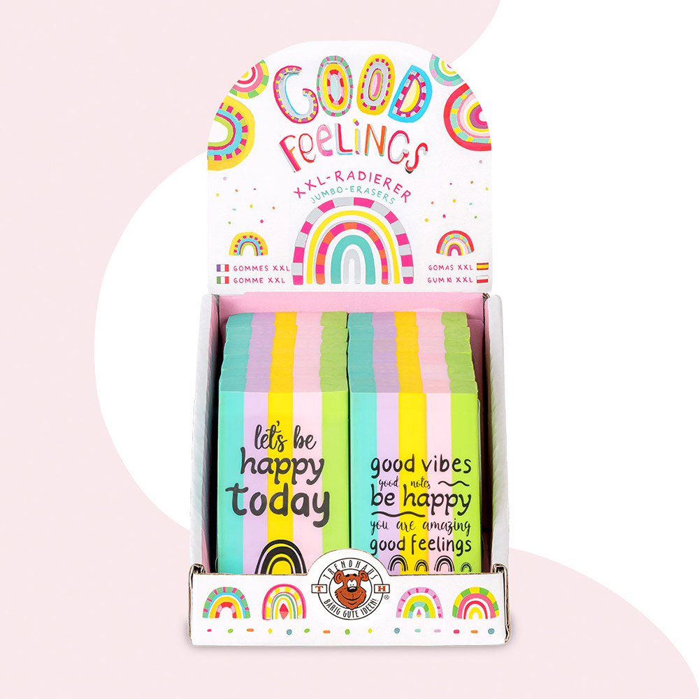 244748-EC Gumica XXL za dobre vibre GOOD FEELINGS sort P12/72 NETTO