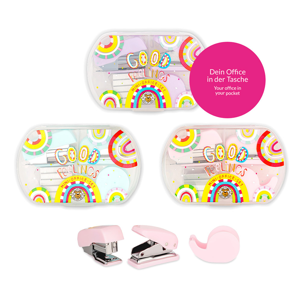 244749-EC Set uredski GOOD FEELINGS sort 3 boje P10/80 NETTO