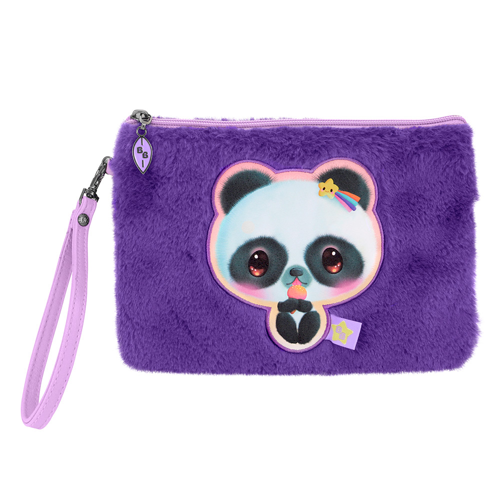 245768-EC Torbica toaletna Bangoberry Pally Panda sa krznom P3