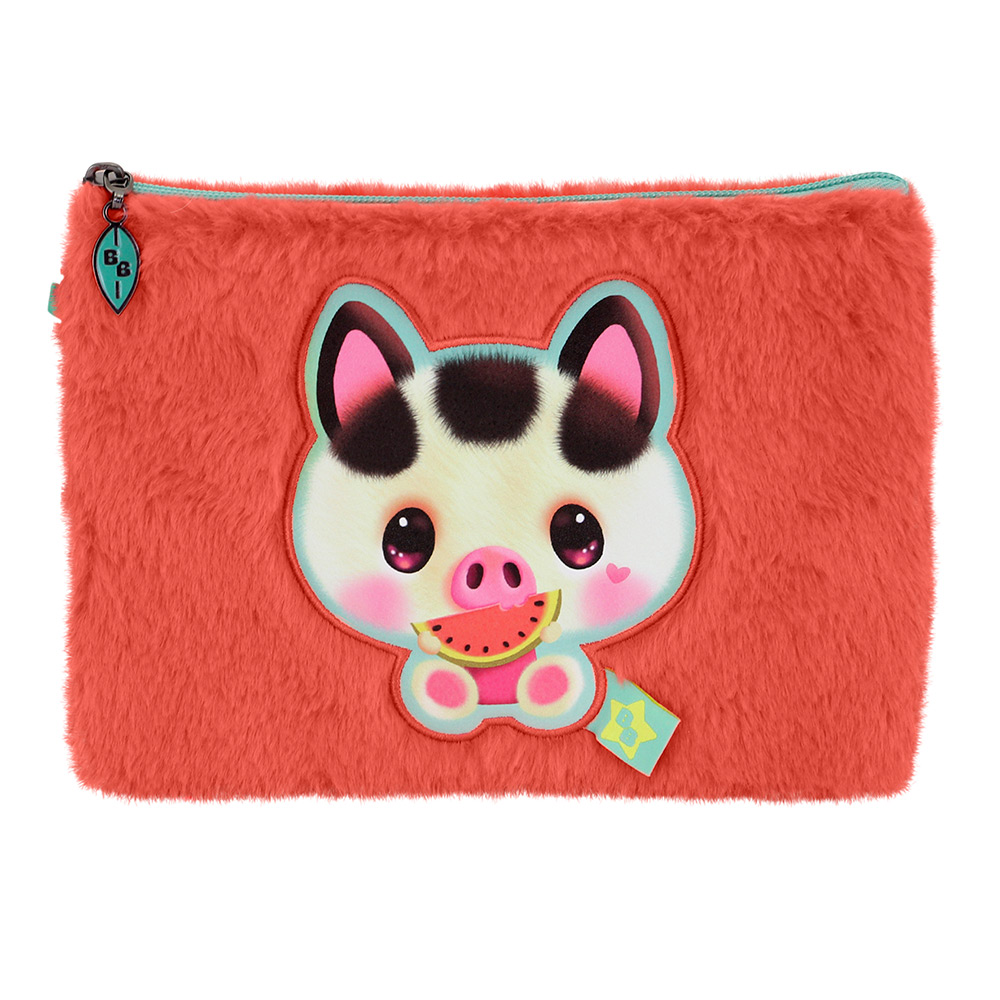 245769-EC Torbica toaletna Bangoberry Piggy Pig sa krznom P3