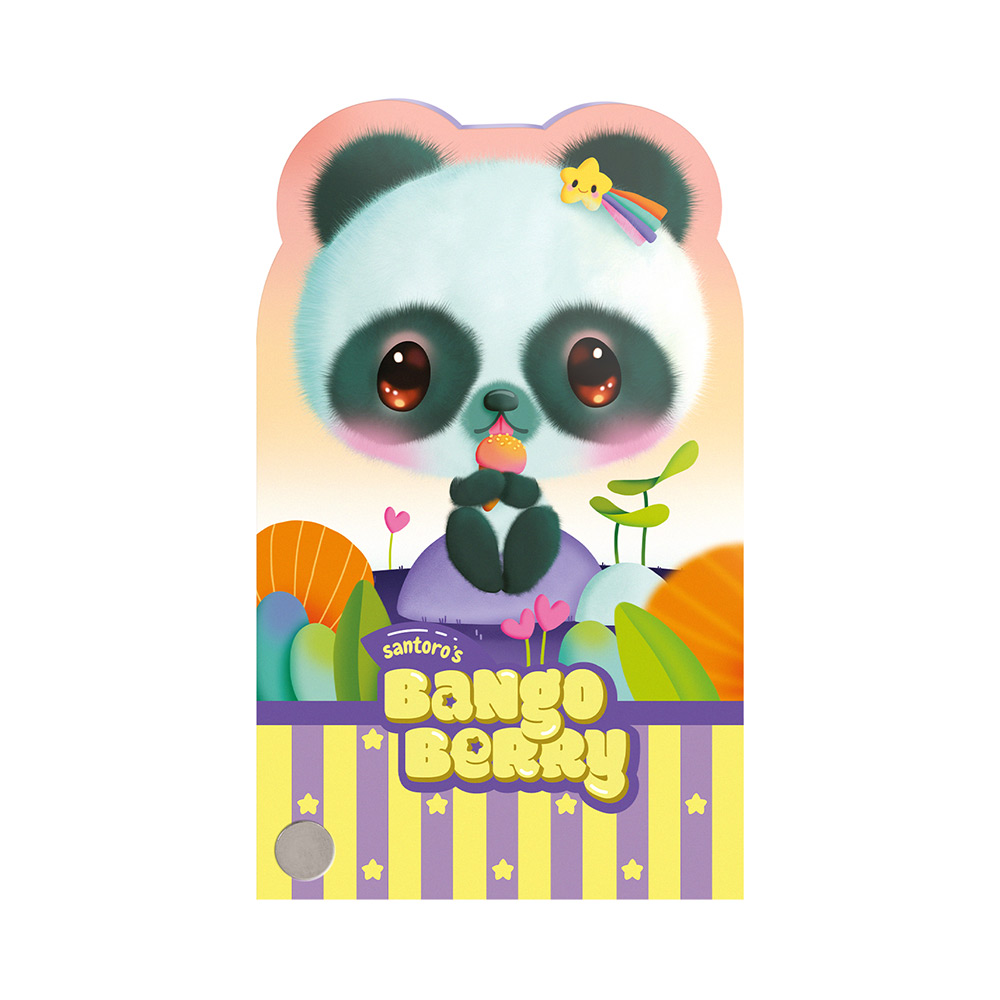 245796-EC Notes za bilješke Bangoberry Pally Panda & Piggy Pig 150 str. 7.4x12.3 sort P16