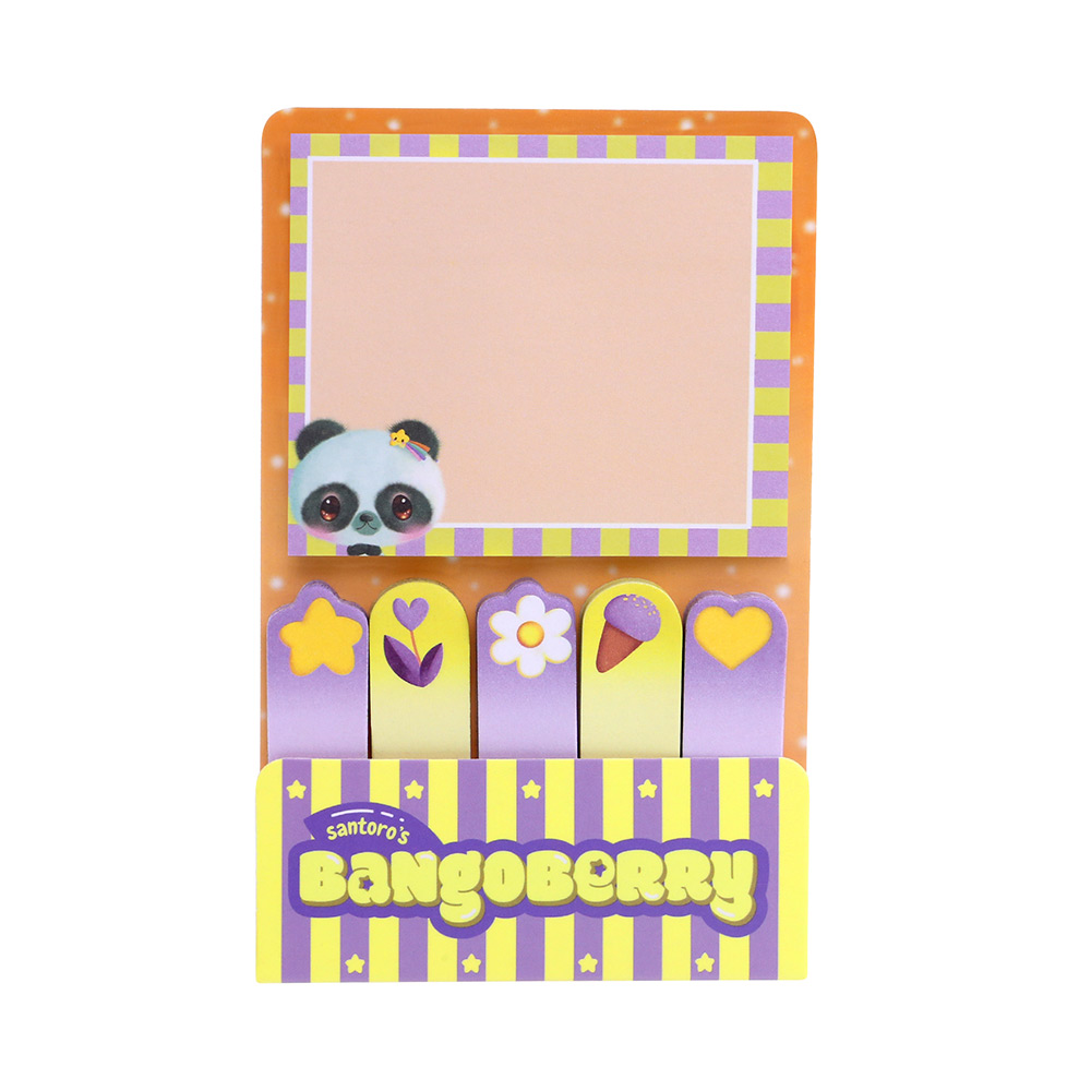 245797-EC Set memo post-it listići u boji Bangoberry Pally Panda & Piggy Pig sort P16