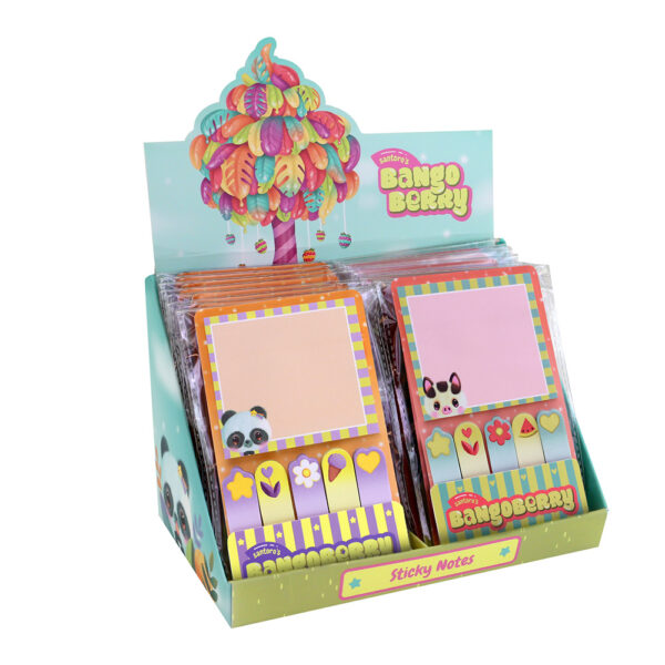 Set memo post-it listići u boji Bangoberry Pally Panda & Piggy Pig sort P16 NETT