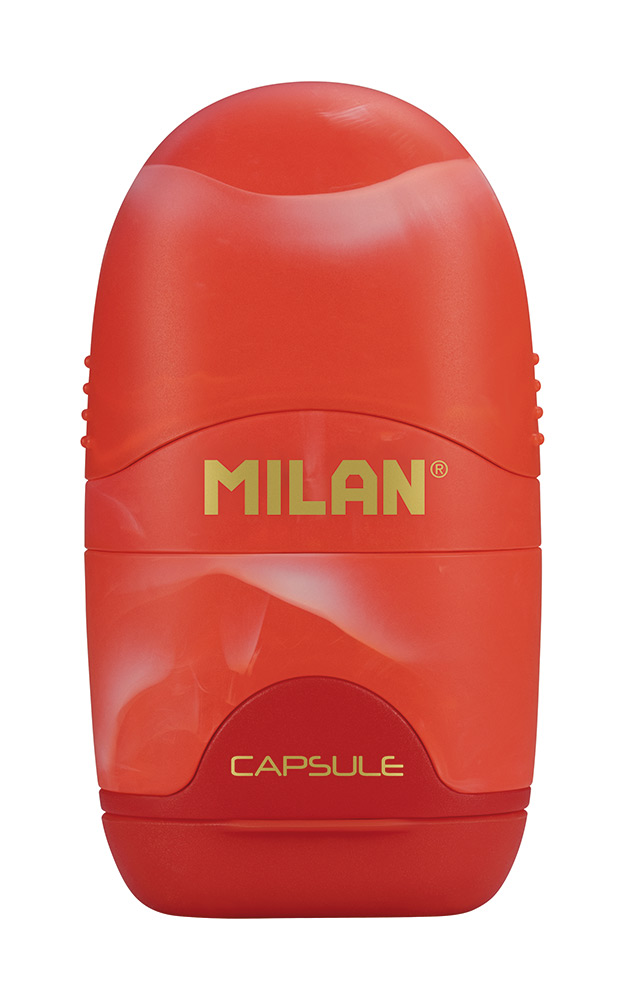 246890-EC Gumica+šiljilo MILAN Capsule LAVA plastično s kućištem P16/320
