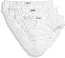 Donje rublje FOL Classic slip  3-pack muške gaće bijele M NETTO