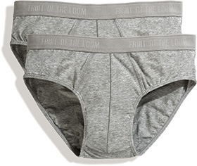 232870-EC Donje rublje FOL SPORT  2-pack muške gaće sive M NETTO