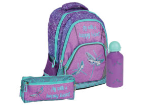 245626-EC Ruksak ergonomski set 3/1 Street DRAGONFLIES