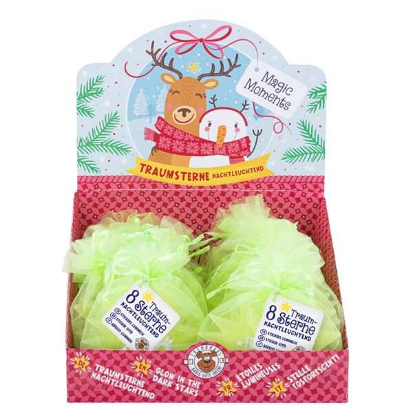 Zvijezde ljepljive, svjetle u tami MAGIC MOMENTS set 8 kom 16/192 Netto