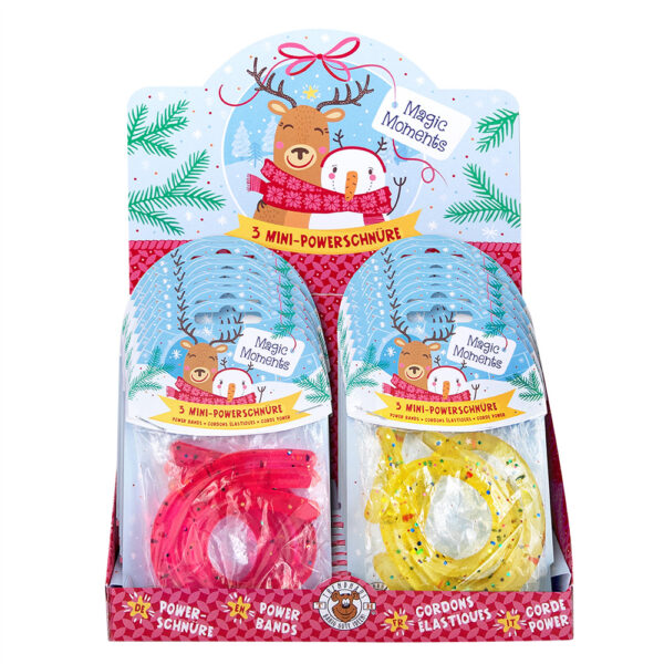 Traka s gliterima rastezljiva MAGIC MOMENTS,set 3 kom,sort P16/128 Netto