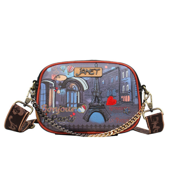 Torba fashion Janet Paris Dream 21.5x6x16 cm J-002A P32 Netto