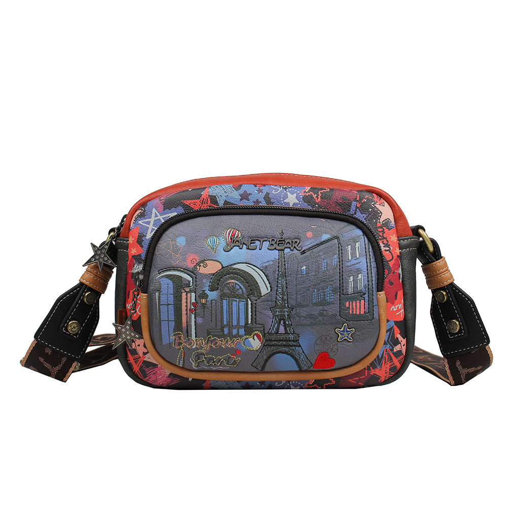 244905-EC Torba fashion Janet Paris Dream 21,5x7x15,5 cm J-013B P32