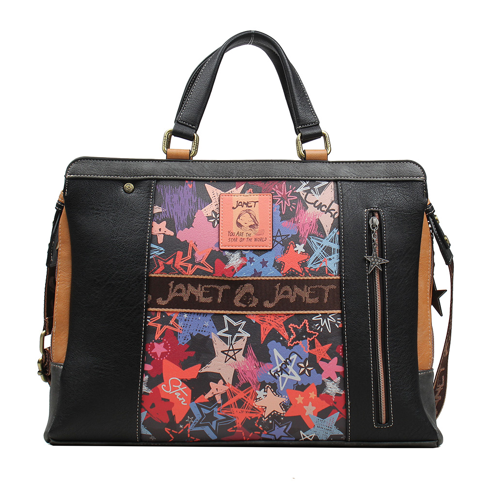 244906-EC Torba fashion poslovna Janet Paris Dream 41x6,5x31 cm J-020A P10