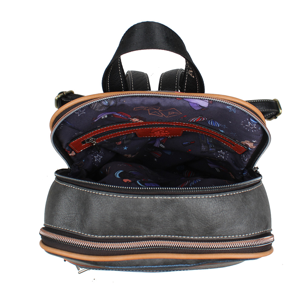 244907-EC Ruksak fashion Janet Paris Dream 26,5x12x31 cm J-021A P12