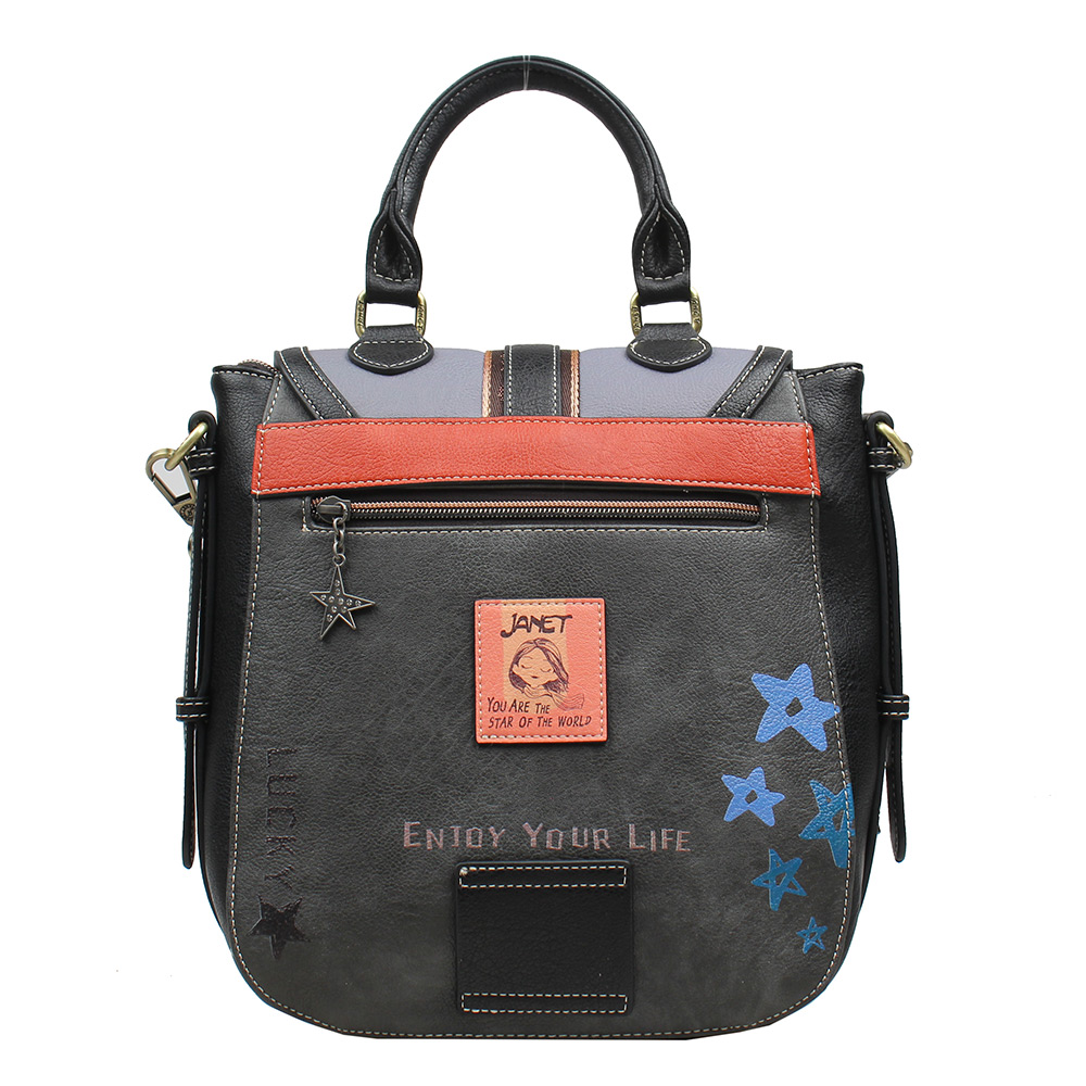 244911-EC Torba/ruksak fashion Janet Paris Dream 24x14x29 cm J-038A P12