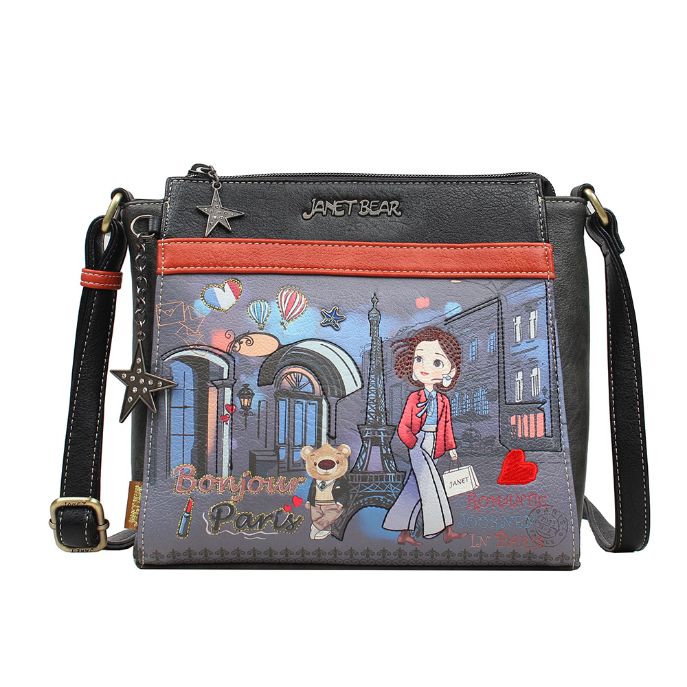 244924-EC Torba fashion Janet Paris Dream 23x8x22 cm J-088 P32