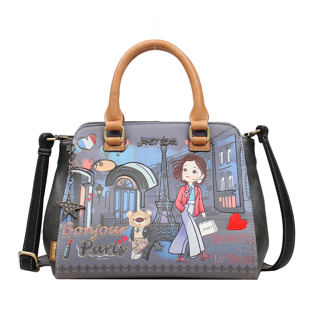 244925-EC Torba fashion Janet Paris Dream 27,5x14x23 cm J-090 P16