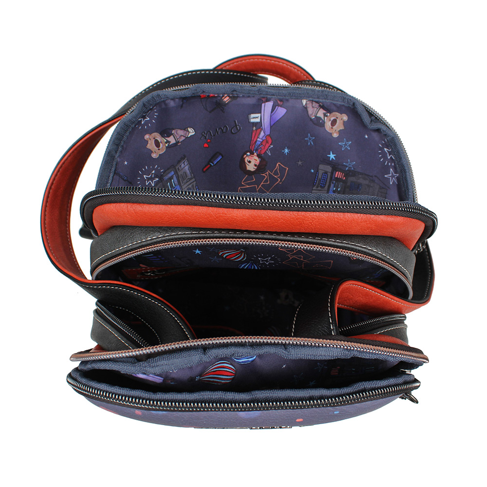 244929-EC Ruksak fashion Janet Paris Dream 24x12x30 cm J-103 P24