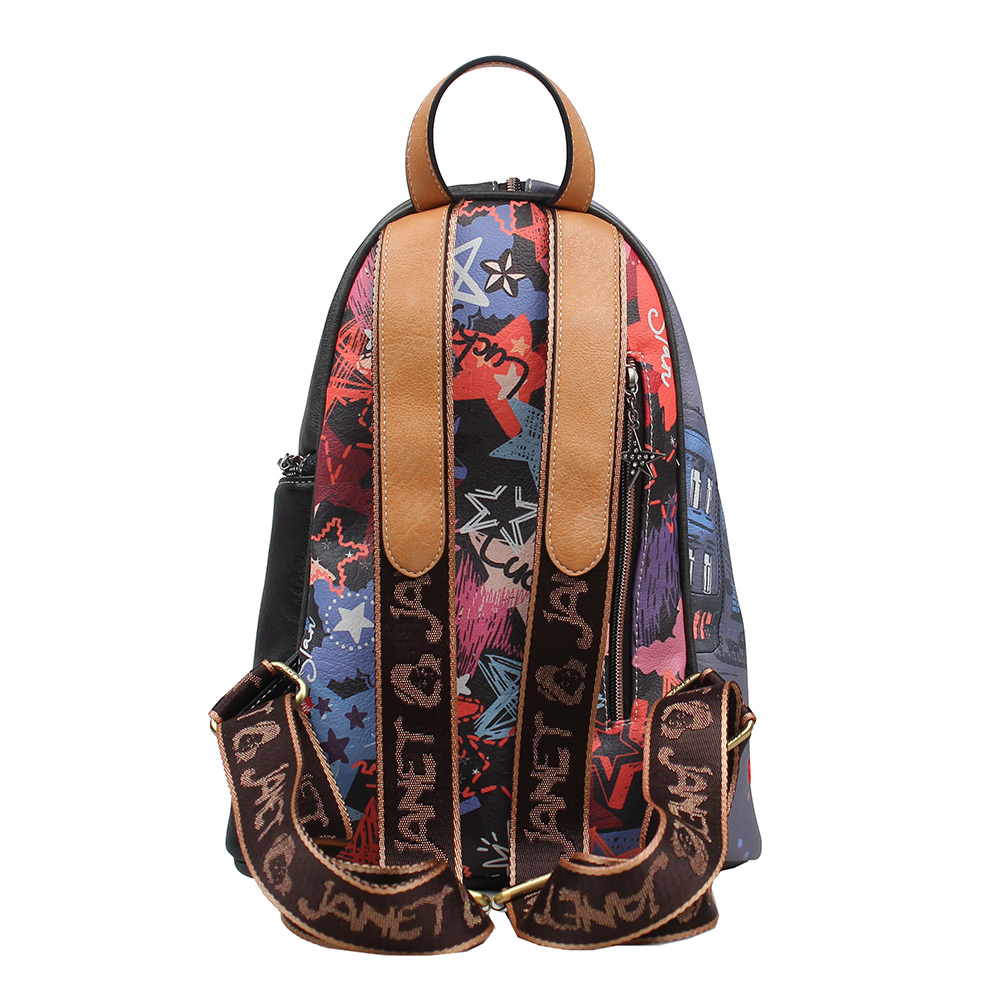 244930-EC Ruksak fashion Janet Paris Dream 26x16x33 cm J-104 P12