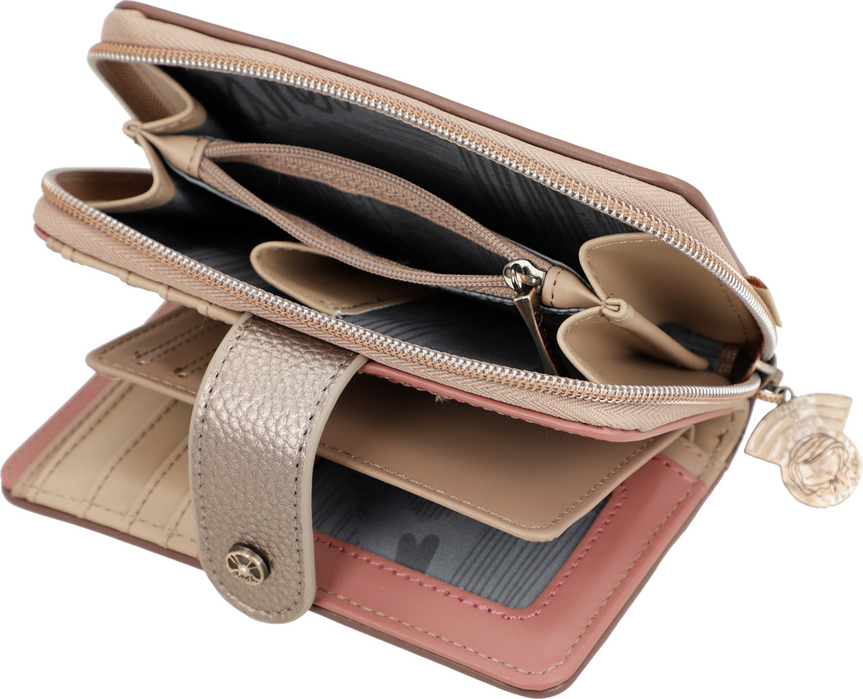 247444-EC Novčanik fashion Anekke STARS 38719-909 15x10x3cm P48 NETTO