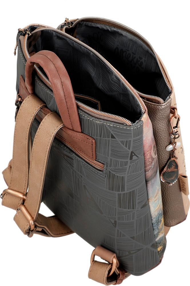 247456-EC Ruksak fashion Anekke HOLLYWOOD 38705-233 27x29x9cm P12 NETTO