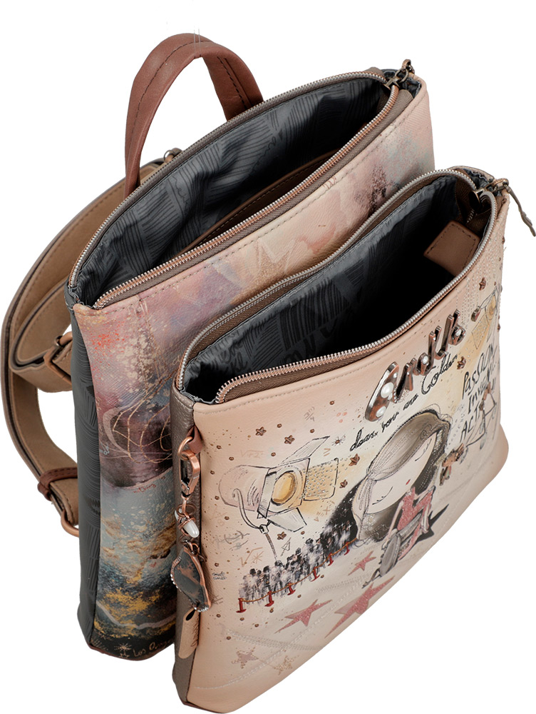 247456-EC Ruksak fashion Anekke HOLLYWOOD 38705-233 27x29x9cm P12 NETTO