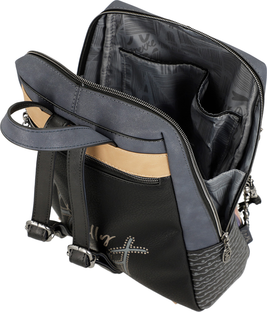 247458-EC Ruksak fashion Anekke STUDIO NAVY 38755-018 26x32x10cm P12 NETTO