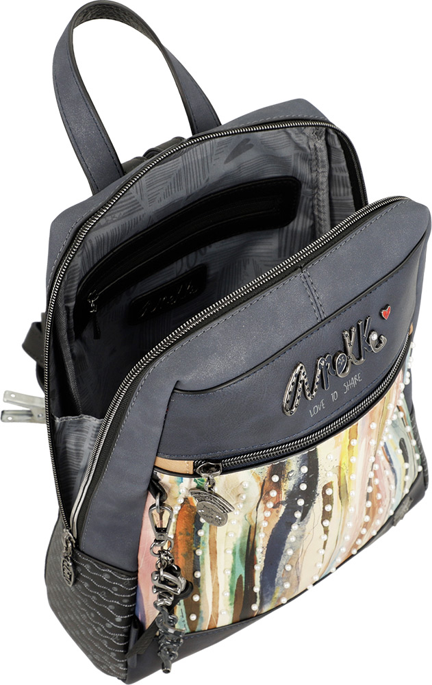 247458-EC Ruksak fashion Anekke STUDIO NAVY 38755-018 26x32x10cm P12 NETTO