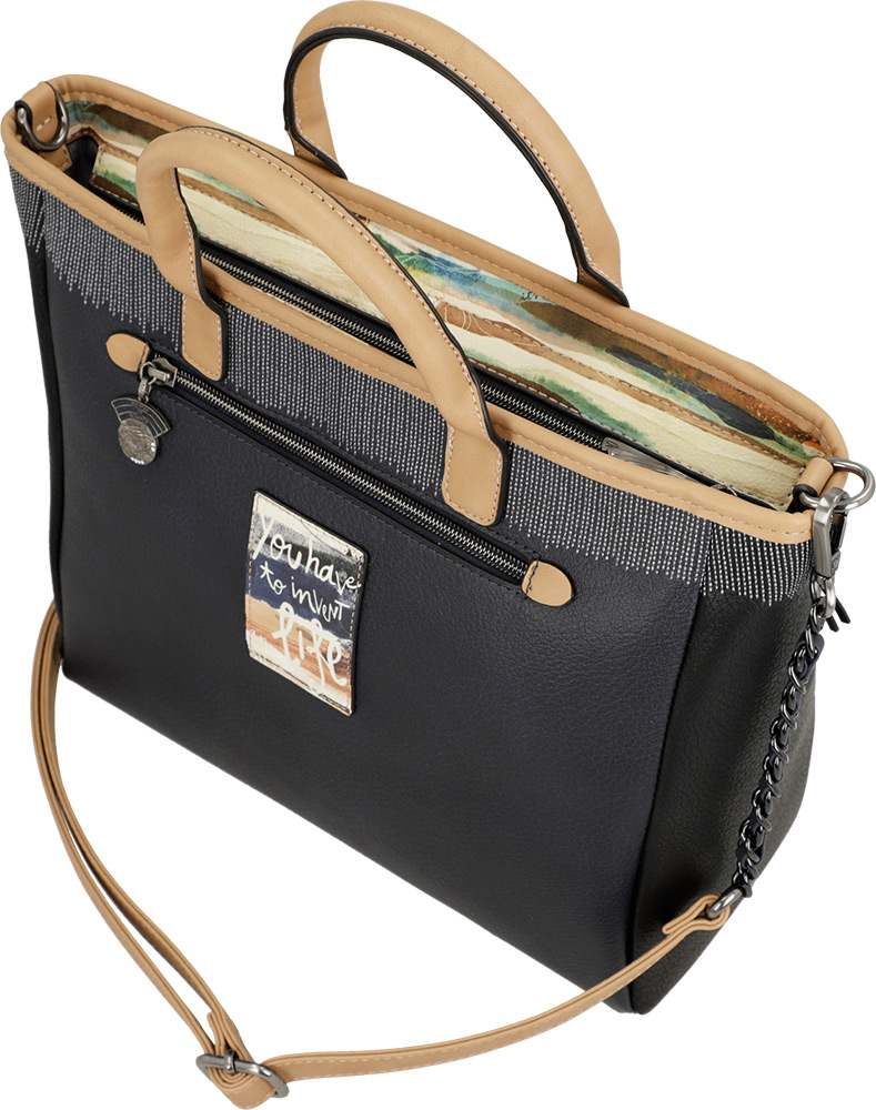 247483-EC Torba fashion Anekke STUDIO NAVY 38752-303 L-32x28x13cm P8 NETTO