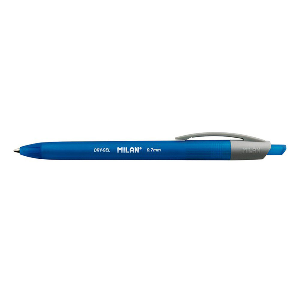221764-EC Gel Pen MILAN 0,7 DRY-GEL plavi u čaši 25/1200 NETTO