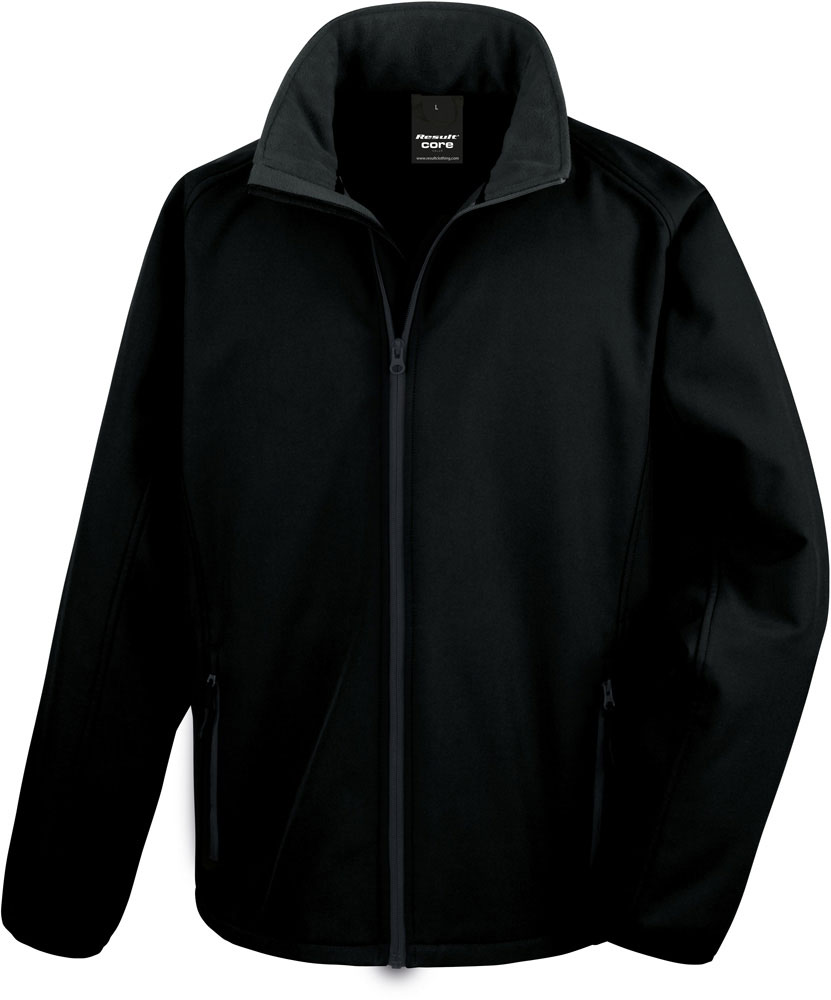 228652-EC Jakna Result Soft shell muška 30.231M crna 2XL