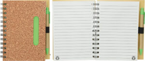 233340-EC Notes Corc B6 spiralni s kem. ol. 17,7 x 14 x 1,5 cm P50/100