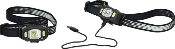 238767-EC Baterijska lampa za glavu SENSOR LED s punjačem